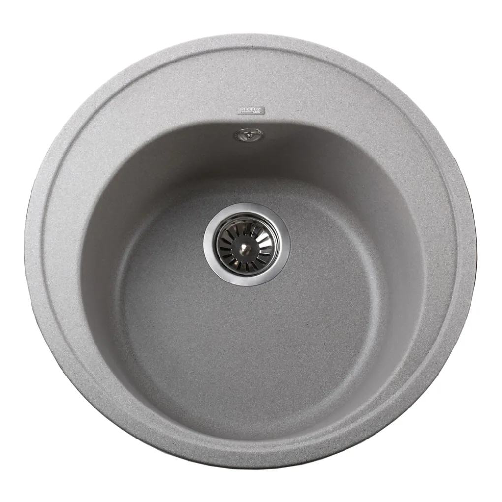 Гранітна мийка Globus Lux MARTIN 510 мм-А0005, сірий камiнь- Фото 1